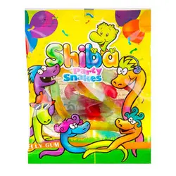 پاستیل میوه ای شیبا مدل Party Snakes مقدار ۹۰ گرم ۶۲۶۰۱۰۱۴۰۱۸۵۲