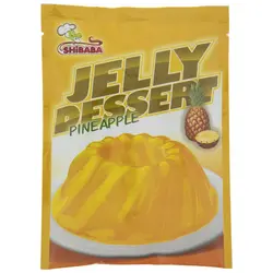 پودر ژله آناناس شیبابا مقدار ۱۰۰ گرم ۶۲۶۰۱۰۱۴۱۵۶۲۰