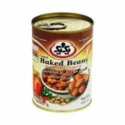 کنسرو لوبیا چیتی در سس گوجه فرنگی یک و یک - 380 گرم 6261111109400