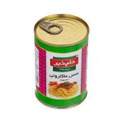 کنسرو سس ماکارونی با سویا دلپذیر - 400 گرم 6260107396756