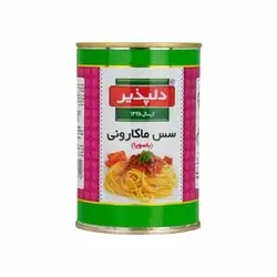 کنسرو سس ماکارونی با سویا دلپذیر - 400 گرم 6260107396756