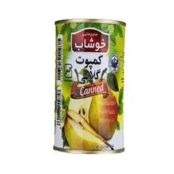 کمپوت گلابی خوشاب - 350 گرم 6260478000757