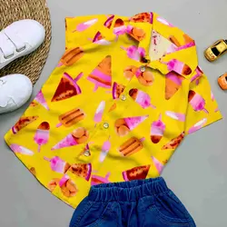 پیراهن تک هاوایی کد 0213