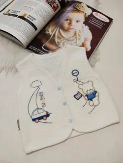 جلیقه نخی نوزادی ترک