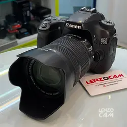 دوربین دست دوم كانن مدل Canon 70D به همراه لنز 135-18 - فروشگاه اینترنتی لنزوکم