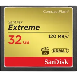 کارت حافظه Sandisk CF Extreme 32GB 120 (MB/s) 800X