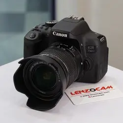 دوربین دست دوم canon 750D 18-55 - فروشگاه اینترنتی لنزوکم