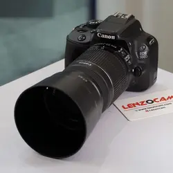 دوربین دست دوم canon 100D+55-250 - فروشگاه اینترنتی لنزوکم