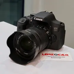 دوربین دست دوم کانن مدل Canon 750D 18-55 - فروشگاه اینترنتی لنزوکم