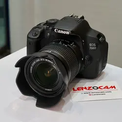 دوربین دست دوم کانن مدل Canon 700D 18-55 - فروشگاه اینترنتی لنزوکم