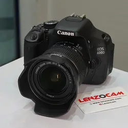 دوربین دست دوم کانن مدل Canon 600D 18-55 - فروشگاه اینترنتی لنزوکم