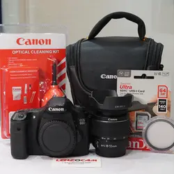 دوربین دست دوم کانن مدل Canon 60D + 18-55 - فروشگاه اینترنتی لنزوکم