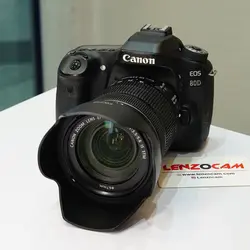 دوربین دست دوم کانن مدل Canon 80D + 18-135 - فروشگاه اینترنتی لنزوکم