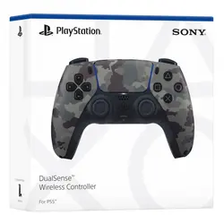 دسته Ps5 چریکی مدل DUALSENSE Gray Camouflage