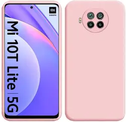 کاور (قاب) سیلیکونی گوشی موبایل شیائومی مدل Xiaomi Mi 10T Lite 5G (محافظ لنز دار)