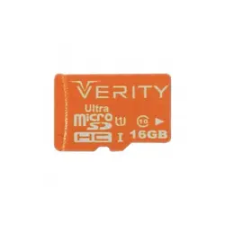 کارت حافظه‌ microSDHC وریتی مدل Verity کلاس 10 استاندارد UHS-I U1 سرعت 95 MBps ظرفیت 32 گیگابایت به همراه آداپتور SD
