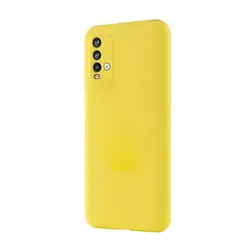 کاور (قاب) سیلیکونی گوشی موبایل شیائومی مدل Xiaomi Redmi 9T (محافظ لنز دار)