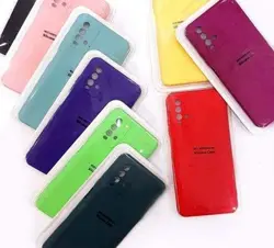 کاور (قاب) سیلیکونی گوشی موبایل شیائومی مدل Xiaomi Redmi 9T (محافظ لنز دار)