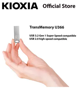 فلش مموری کیوکسیا مدل KIOXIA U366 ظرفیت 128 گیگایایت