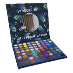 پالت سایه چشم آی گود کو IGOODCO مدل طاووس سایز بزرگ 73 رنگ