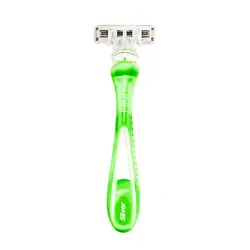 خودتراش چندبار مصرف سیلور SILVER مدل Rose3 رنگ صورتی، آبی و سبز