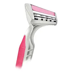 خودتراش چندبار مصرف سیلور SILVER مدل Rubber Grip آبی و صورتی بسته 5 عددی