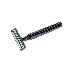 خودتراش چندبار مصرف سیلور SILVER مدل Rubber Grip آبی و صورتی بسته 5 عددی