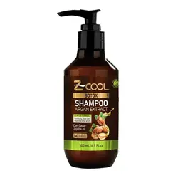 شامپو بدون سولفات زدکول ZCOOL سری بوتاکس Botox مدل پمپی حجم 500 میلی لیتر