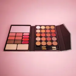 پالت کیفی چندکاره انی لیدی ANYLADY مدل پرنیسس Love Little Princess شامل سایه، سایه ابرو، رژلب، رژگونه و هایلایتر