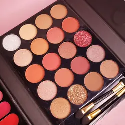 پالت کیفی چندکاره انی لیدی ANYLADY مدل پرنیسس Love Little Princess شامل سایه، سایه ابرو، رژلب، رژگونه و هایلایتر