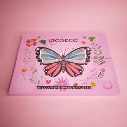 سایه چشم بزرگ آیگودکو IGOODCO مدل پروانه کتابی پالت 96 رنگ
