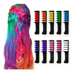 گچ مو شانه‌ ای فانتزی برند هیر کالر Hair Color در 6 رنگ جذاب