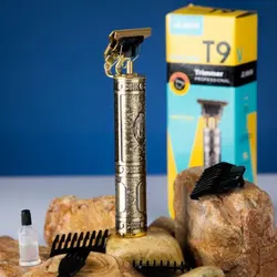 ماشین اصلاح سر، صورت و بدن آر ویهان R.VIHAN سری وینتیج Vintage مدل T9 تمام فلز