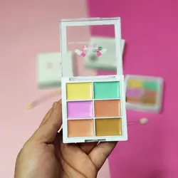 پالت کانسیلر و کانتور لامیلا LAMEILA مدل فیس تیونینگ بهمراه براش دو طرفه