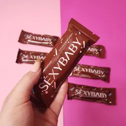 رژ لب طرح شکلاتی سسکی بیبی مدل وان چاکلت One Chocolate