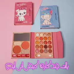 پالت کیفی چندکاره انی لیدی ANY LADY شامل سایه، رژلب، رژگونه و هایلایتر