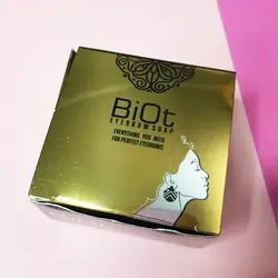 صابون ابرو بایوت BIOT مدل آیبرو سوپ eyebrow soap بهمراه براش ابرو