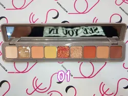 پالت سایه چشم هدی موجی HUDAMOJI مدل اسموس تکسچر smooth texture مجموعه 9 عددی