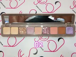 پالت سایه چشم هدی موجی HUDAMOJI مدل اسموس تکسچر smooth texture مجموعه 9 عددی