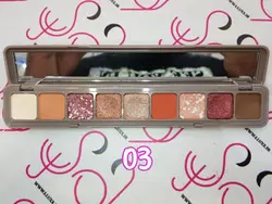 پالت سایه چشم هدی موجی HUDAMOJI مدل اسموس تکسچر smooth texture مجموعه 9 عددی