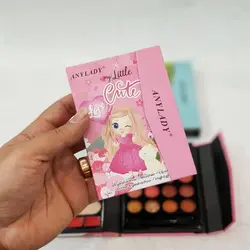 پالت سایه، رژگونه، هایلایتر، گلایتر و رژ لب کیفی انی لیدی ANYLADY مدل عروسکی
