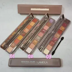 پالت سایه چشم لامیلا LAMEILA مدل انگشتی بیوتیفول کالر beautiful color