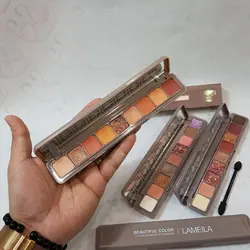 پالت سایه چشم لامیلا LAMEILA مدل انگشتی بیوتیفول کالر beautiful color
