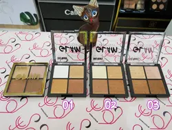 پالت هایلایتر آنلی بیوتی ONLY BEAUTY مدل گلیم GLAM