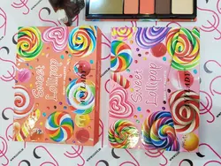 سایه، رژگونه، هایلایتر، سایه ابرو و رژ لب کیفی انی لیدی ANY LADY بزرگ مدل آبنبات لالی پاپ