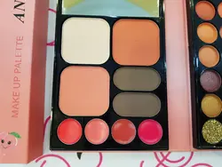 سایه، رژگونه، هایلایتر، گلایتر، رژ لب و سایه ابرو کیفی انی لیدی ANY LADY مدل هلو