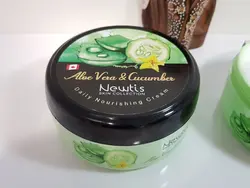 کرم مرطوب کننده نيوتيس Newtis مدل آلوئه ورا و خيار حجم 200 ميلی ليتر