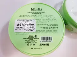 کرم مرطوب کننده نيوتيس Newtis مدل آلوئه ورا و خيار حجم 200 ميلی ليتر
