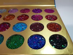 گلیتر هات کوزمتیکتز hot cosmetics مدل صدف