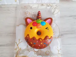فیس واش اسپونگ SPONGE مدل اسکویشی دونات یونیکورن